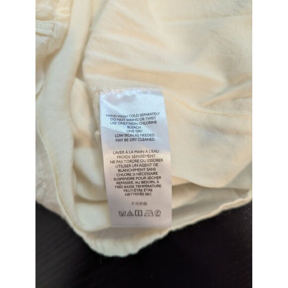 Urban Outfitters Embroidered Blue/White Emilia Cotton Dress Women's Small - Picture 10 of 11